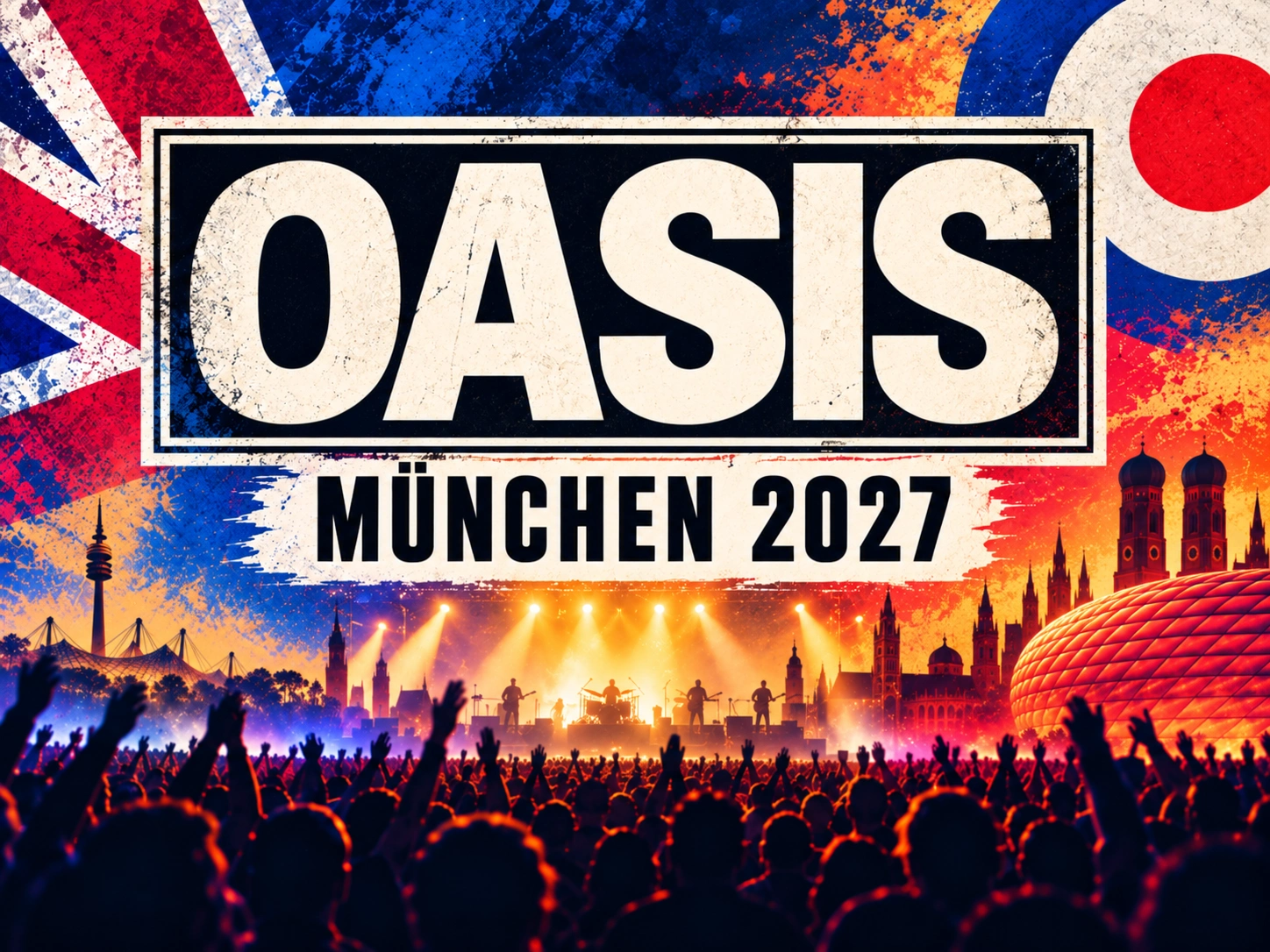 Oasis comes to Munich in 2027: Allianz Arena moves into focus
